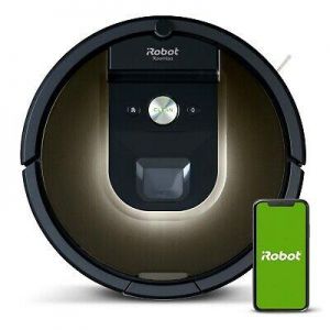 my shop מכשירי ניקיון חשמליים רובוט לניקוי אבק iRobot Roomba 980 - מוסמך יצרן משופץ!